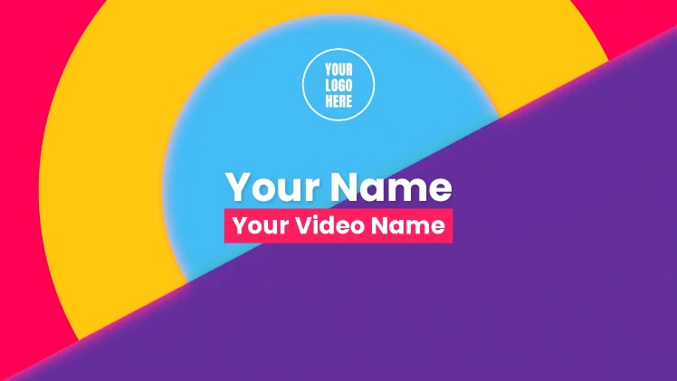 YouTube Intro - Animated Colors