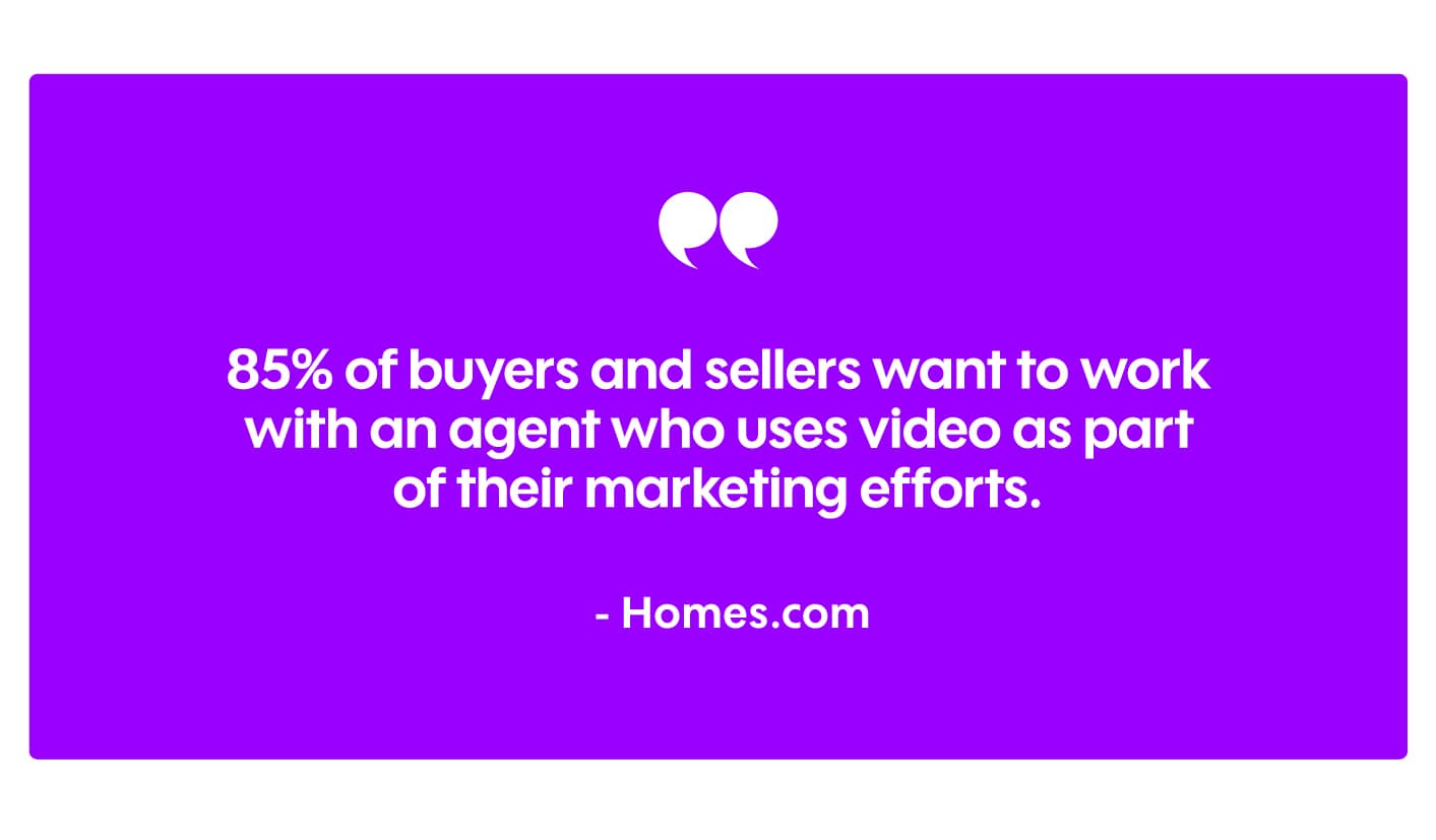 why video marketing for real estate works